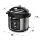 Panela De Pressão Elétrica Electrolux Por Rita Lobo 5l Preta