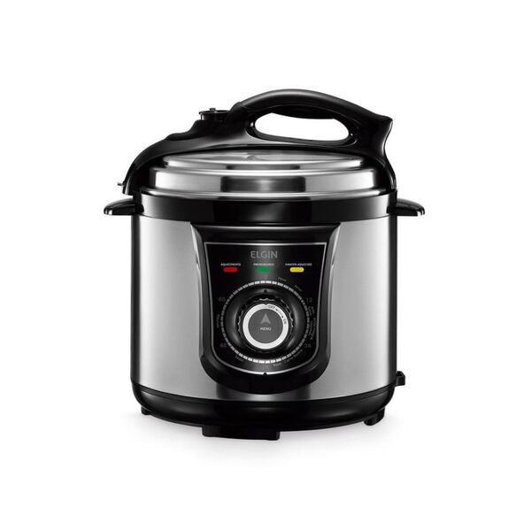 Panela De Pressão Elétrica Elgin 4 Litros 840w Inox – 127 Vol