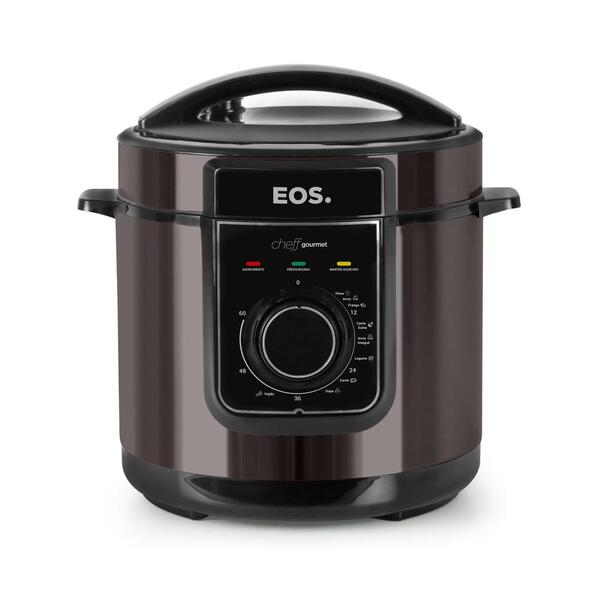 Panela De Pressão Elétrica Eos Multicooker 5l Titanium Epp50m