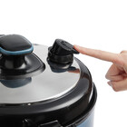 Panela De Pressão Elétrica Gaabor 6l 127v 1000w Azul - Ge-s60a