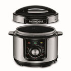 Panela De Pressão Elétrica Mondial 5 Litros Pratic Cook Preto