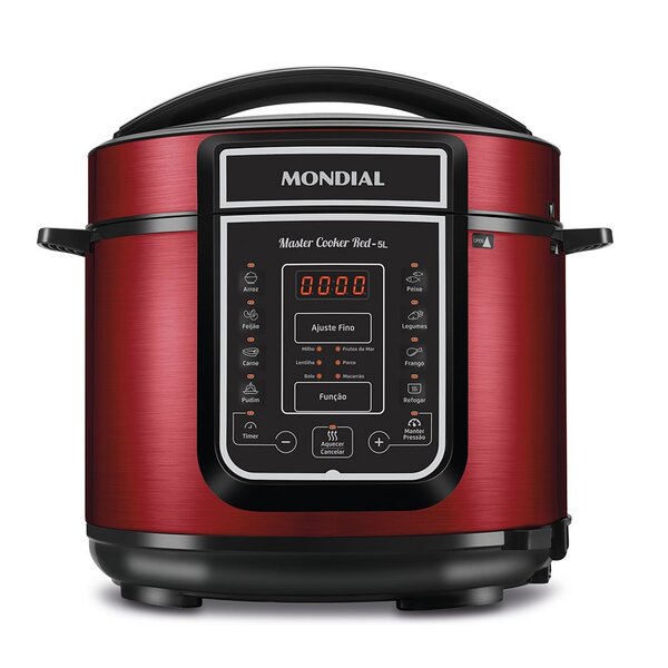 Panela De Pressão Elétrica Mondial Pe-39 5 Litros 900w Master