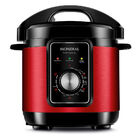Panela De Pressão Elétrica Mondial Pratic Cook 3l Red Premium