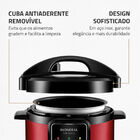 Panela De Pressão Elétrica Mondial Pratic Cook 3l Red Premium