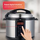 Panela De Pressão Elétrica Multifuncional Digital Hq 5 Litros