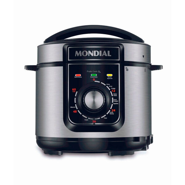 Panela De Pressão Elétrica Pratic Cook 5 Litros 220v 60hz Pre