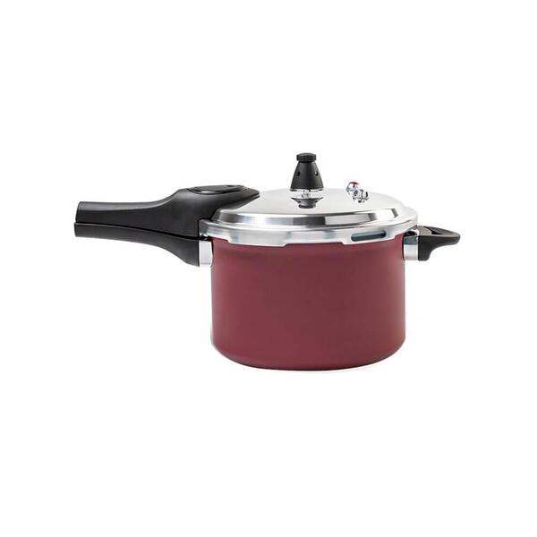 Panela De Pressão Indução Brinox Pressure Vinho Borgonha
