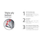 Panela De Pressão Inox 3 Litros Vermelha Tramontina 62511226