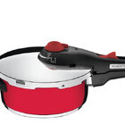 Panela De Pressão Inox 3 Litros Vermelha Tramontina 62511226