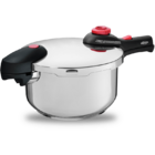 Panela De Pressão Inox 6 L - Supra Ø 22 X 25 Cm 6 L - Brinox