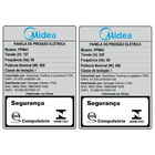 Panela De Pressão Mecânica Preta E Inox 4l Midea Ppm42 - 220v