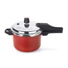 Panela De Pressão Multiflon Quartzo 4 5 Litros Vermelha