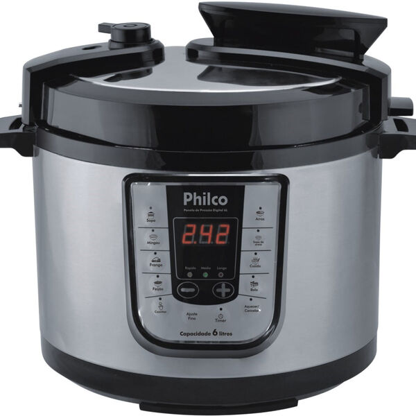 Panela De Pressão Philco Digital 6l 220v