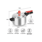 Panela De Pressão Polida-eirilar