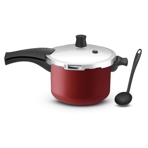 Panela De Pressão Rochedo Preferida 4,5l Vermelha