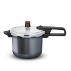 Panela De Pressão Segura Rochedo 4,5l - Grafite Ep45 - R3f1za