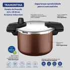 Panela De Pressão Tramontina Arizona Indução Alumínio 20 Cm 4