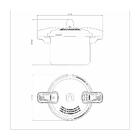 Panela De Pressão Tramontina Torino Em Alumínio Com Revestime