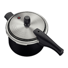 Panela De Pressão Tramontina Vancouver Effect Em Alumínio Antiaderente Starflon Max Preto 20 Cm 4 5 L