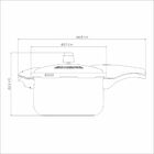 Panela De Pressão Tramontina Vancouver Effrect 6 Litros 24 Cm