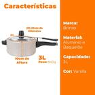 Panela De Pressão Vanilla Antiaderente Cerâmica 3l Vapt - Bri