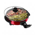 Panela Elétrica Cadence Multifuncional Vermelho E Preto 110v