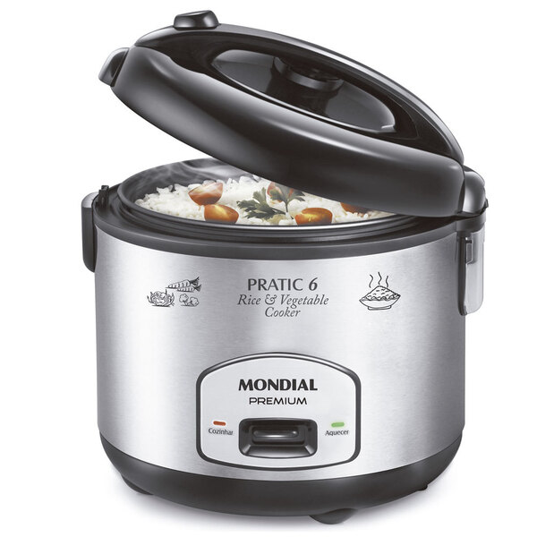 Panela Elétrica De Arroz 6 Xícaras Pratic Rice 6 - Pe-02 - Mo
