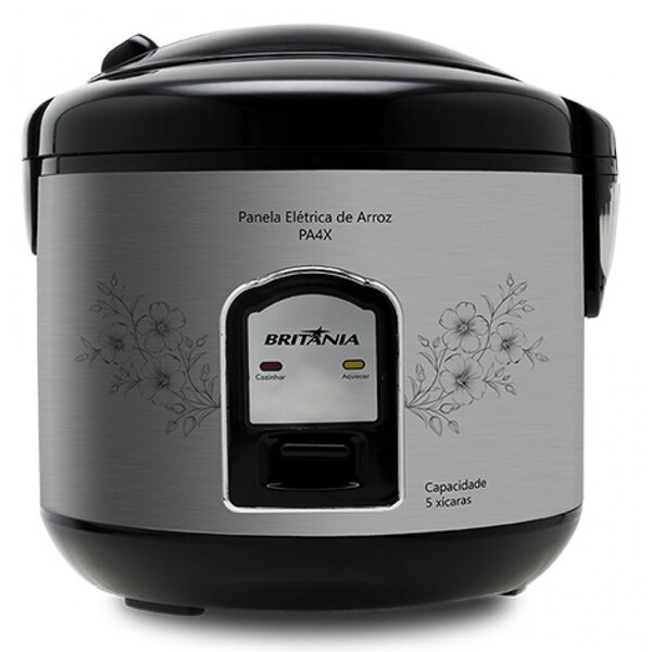Panela Elétrica De Arroz Britânia 5 Copos Pa4x 300w