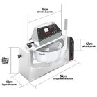 Panela Elétrica De Mexer Doce Suporte Articulado Aquecimento