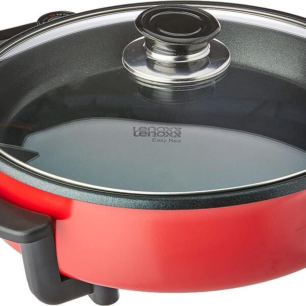 Panela Elétrica Lenoxx Multifuncional Easy Red Ppe157 1250w 2