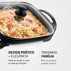 Panela Elétrica Mondial 4 Litros Multicook Premium Preto Pe-4