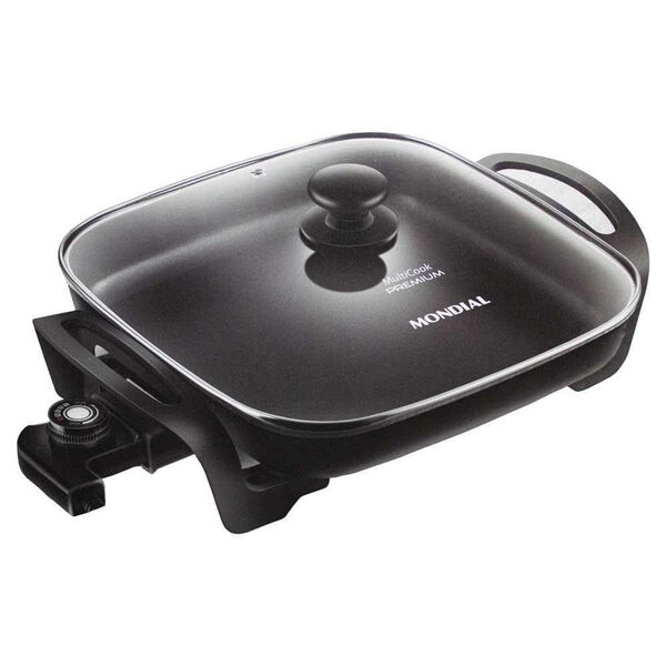 Panela Elétrica Mondial 4 Litros Multicook Premium Preto Pe-4