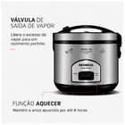 Panela Elétrica Mondial Pratic 10l Pe-42-10x Inox - 220v