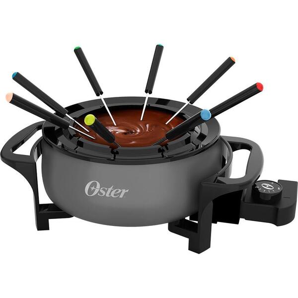 Panela Elétrica Para Fondue Oster Cinza 110v