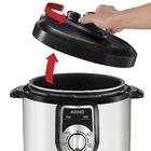 Panela Eletrica Pressao ARNO 5L 7PROG. PP01  - PP01 INOX/PRET