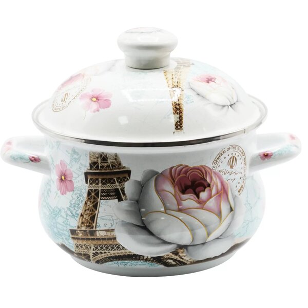 Panela Esmaltada Com Indução 3,6 Litros Paris A5 Importadora