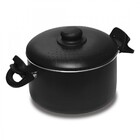 Panela Espagueteira Número 22  Antiaderente Tampa Cor Prata