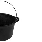 Panela Ferro Fundido Caldeirão Antigo Sem Tampa N° 24 4l