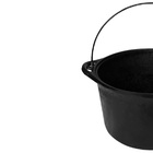 Panela Ferro Fundido Caldeirão Antigo Sem Tampa N° 28 6l