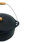 Panela Ferro Fundido N20 Caldeirao Antigo 3 L 27 5x16cm