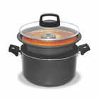 Panela Forma De Pudim Banho Maria Tampa De Vidro 3 2 Litros T