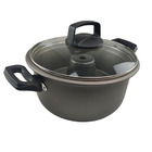 Panela Forma De Pudim Banho Maria Tampa De Vidro 3 2 Litros T