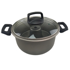 Panela Forma De Pudim Banho Maria Tampa De Vidro 3 2 Litros T