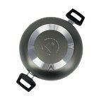 Panela Frigideira Caçarola Tampa De Vidro Wok 24 Cm Antiadere