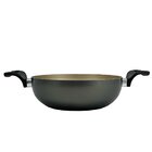 Panela Frigideira Caçarola Wok 24 Cm Antiaderente Alumínio -