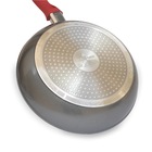 Panela Frigideira Grande 24cm Antiaderente Com Tampa Vidro