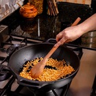 Panela Frigideira Wok 2 Alças Ferro Fundido 36cm Sem Tampa