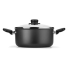 Panela Gourmet 6,3 Litros Antiaderente Em Alumínio 26 Cm