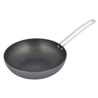 Panela Grelha para Churrasco Wok Alumínio Tramontina  24 cm