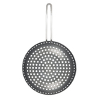 Panela Grelha para Churrasco Wok Furada Alumínio Tramontina 26 cm